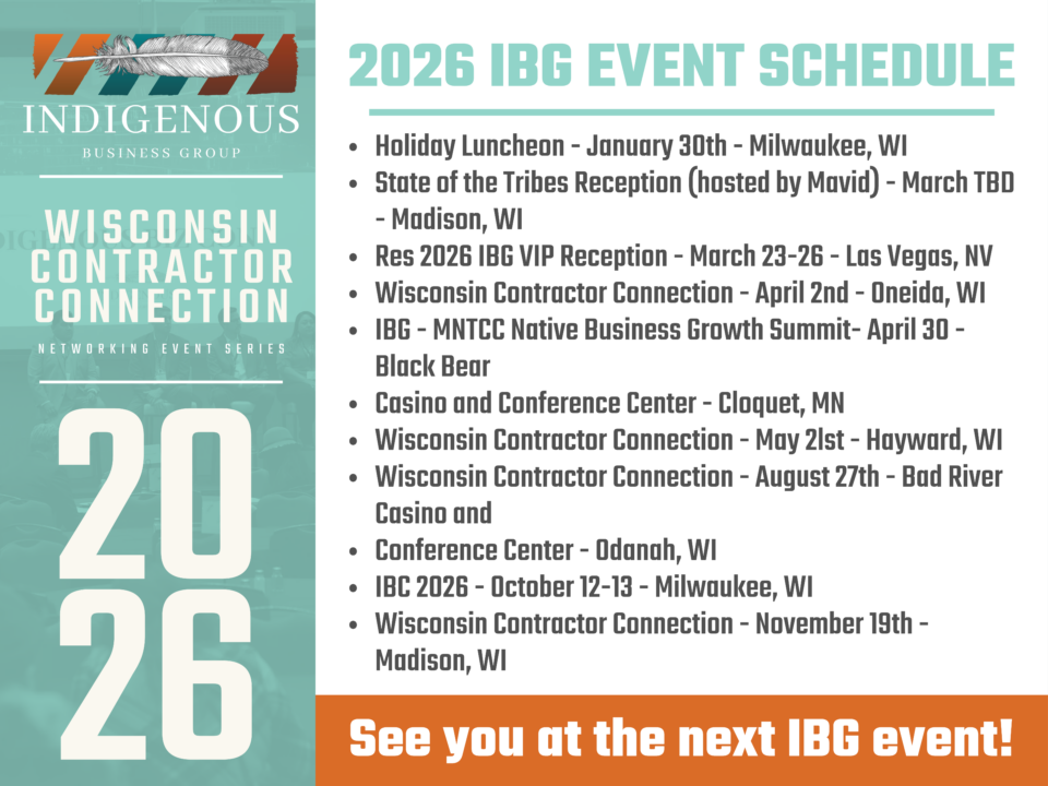 2026 IBC Event Schedule